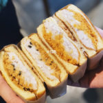 芋泥肉鬆三文治｜深圳必食 深圳網紅CAFE 深圳芋泥三文治 深圳Delisen喜薈萃車公廟站