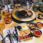 桌子寛敞可以放多種食物｜姜虎東白丁烤肉（COCO Park店） 深圳好去處 深圳美食 深圳燒肉 深圳一日遊 深圳必食