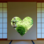 夏季的清新綠景｜京都宇治正壽院（猪目窓）心型窗戶 情侶放閃IG爆紅打卡必拍