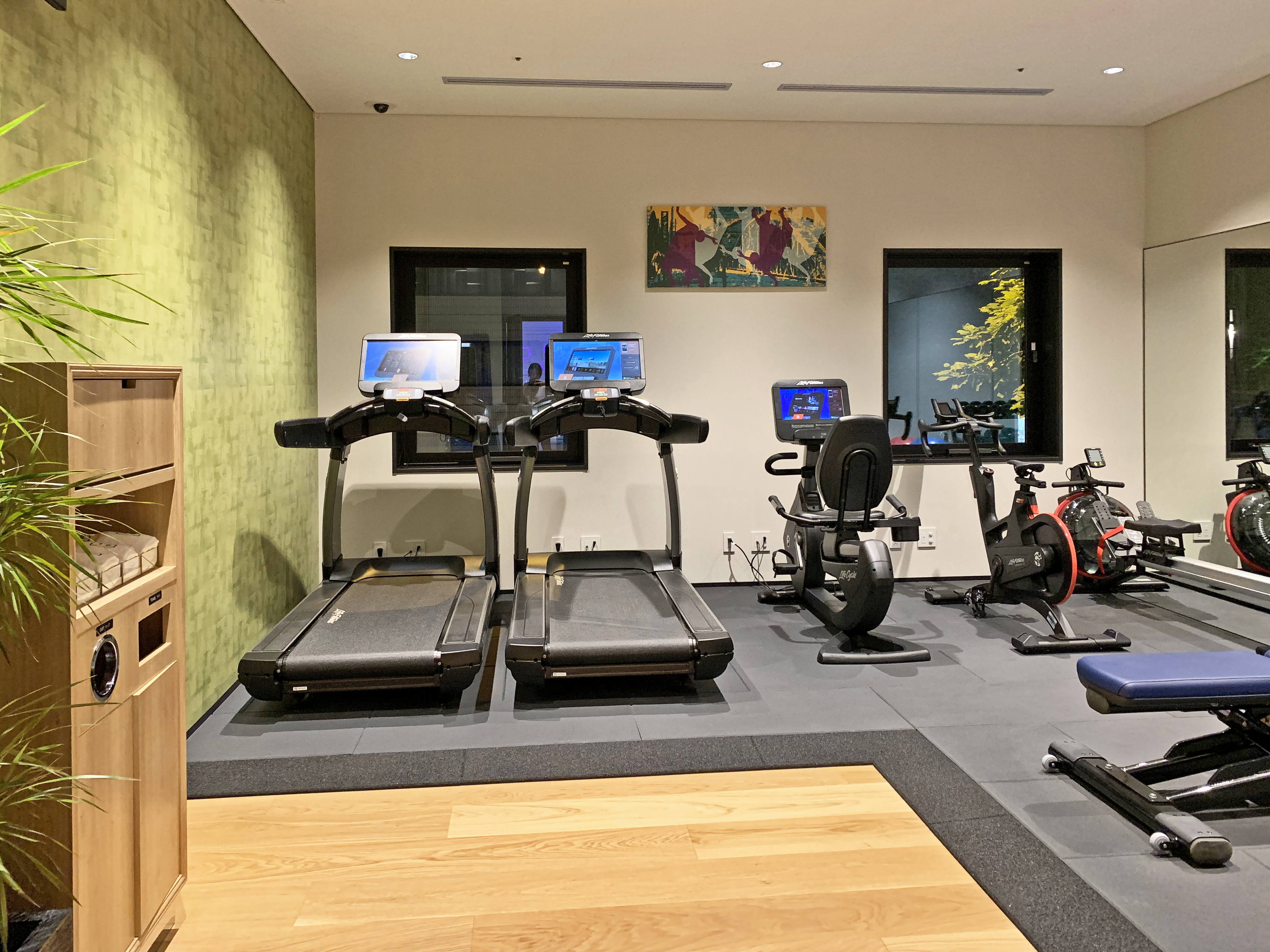 健身室｜大阪北濱皇家花園CANVAS酒店（The Royal Park CANVAS Osaka Kitahama）大阪新酒店 大阪酒店 大阪飯店 大阪住宿 本町酒店 本町飯店 本町住宿 堺筋本町酒店 堺筋本町飯店 堺筋本町住宿
