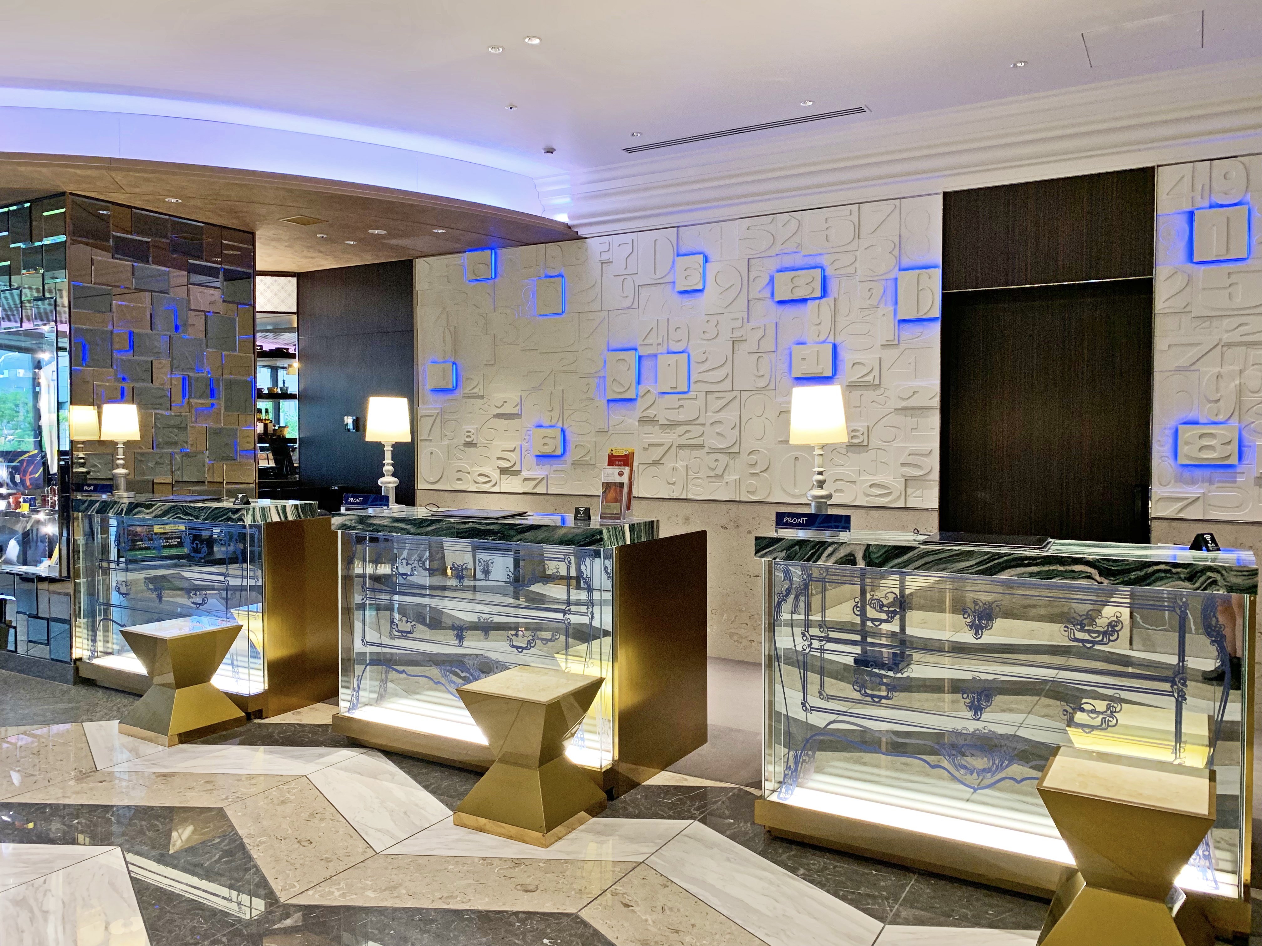 2樓前台｜大阪北濱皇家花園CANVAS酒店（The Royal Park CANVAS Osaka Kitahama）大阪新酒店 大阪酒店 大阪飯店 大阪住宿 本町酒店 本町飯店 本町住宿 堺筋本町酒店 堺筋本町飯店 堺筋本町住宿