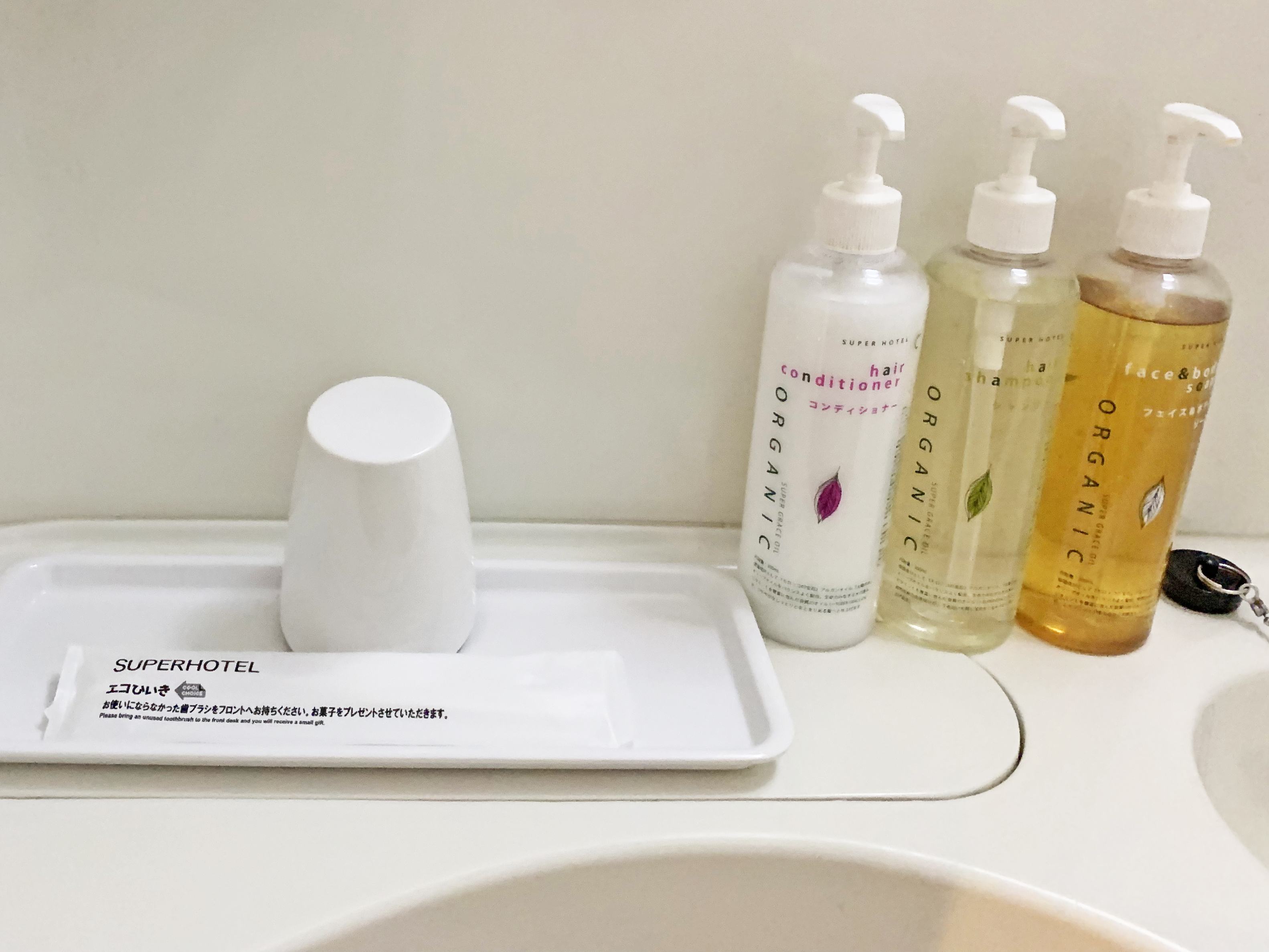 廁所及浴室｜難波日本橋超級酒店（Super Hotel Namba Nipponbashi）大阪新酒店 大阪酒店 大阪飯店 大阪住宿 難波町酒店 難波飯店 難波住宿 日本橋酒店 日本橋飯店 日本橋住宿 交通方便 免費早餐