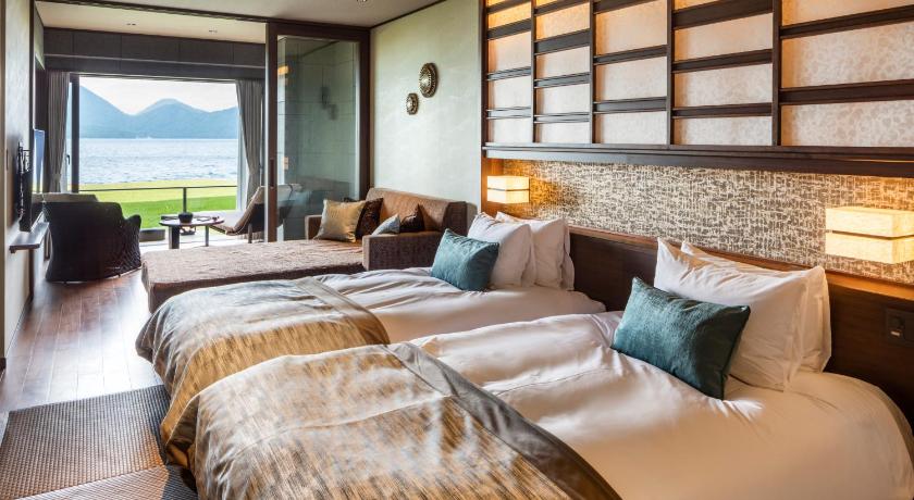 北海道新酒店 北海道酒店 北海道飯店 北海道住宿 札幌酒店 小樽酒店 函館酒店 支笏湖酒店 洞爺湖酒店 克諾蘇米卡湖套房酒店 The Lake Suite Ko no Sumika (Toya Sun Palace Resort & Spa Annex)