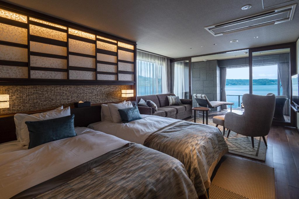 北海道新酒店 北海道酒店 北海道飯店 北海道住宿 札幌酒店 小樽酒店 函館酒店 支笏湖酒店 洞爺湖酒店 克諾蘇米卡湖套房酒店 The Lake Suite Ko no Sumika (Toya Sun Palace Resort & Spa Annex)