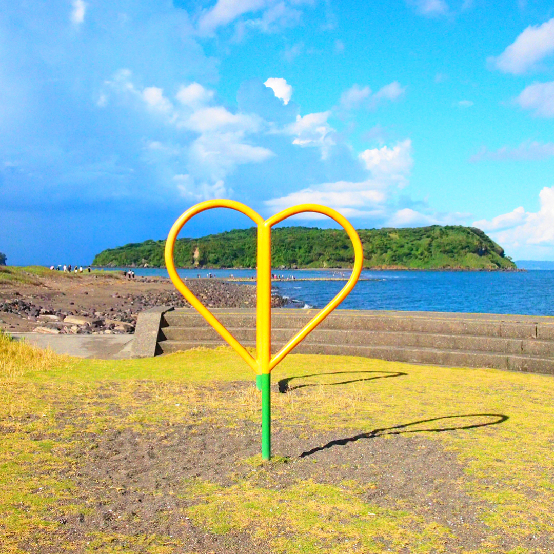 Chirin's Heart (チリンズハート)｜南九州行程 南九州景點 鹿兒島景點 指宿景點 知林島 知林ヶ島 Chiringashima 愛之小路（ちりりんロード）